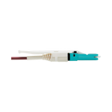 Tripp Lite 400G Duplex Multimode 50/125 OM4 Fiber Optic Cable (CS-PC/CS-PC), Round LSZH Jacket, Magenta, 3 m — Being Shipped