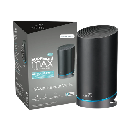ARRIS SURFboard mAX Pro Wireless AX11000 Tri-Band Mesh Wi-Fi 6 Router — Being Shipped