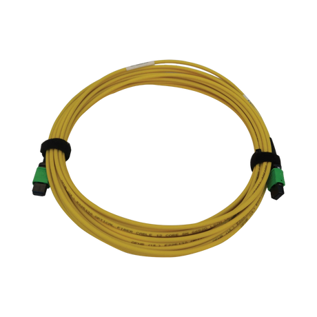 Tripp Lite 40/100G Singlemode 9/125 OS2 Fiber Optic Cable (12F MTP/MPO-APC F/F), LSZH, Yellow, 7m (23 ft.) — Being Shipped