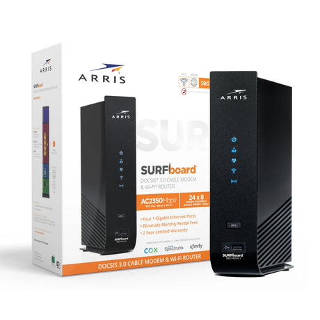 ARRIS SURFboard SBG7400AC2 Cable Modem and Wi-Fi Router — Being Shipped