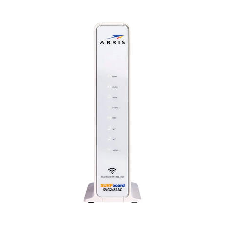 ARRIS SVG2482AC SURFboard DOCSIS 3.0 Cable/Voice Modem & Wi-Fi Router — Being Shipped