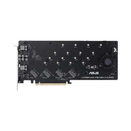 ASUS HYPER M.2 X16 GEN 4 CARD M.2 Card PCIe 4.0 x16 Interface Adapter — Being Shipped