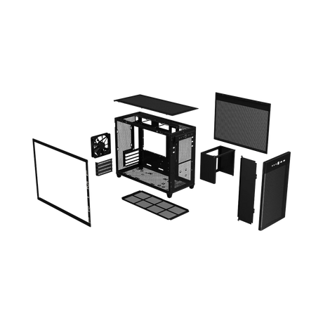 ASUS Prime AP201 Micro-ATX Case (Black, Tempered Glass) — Being Shipped