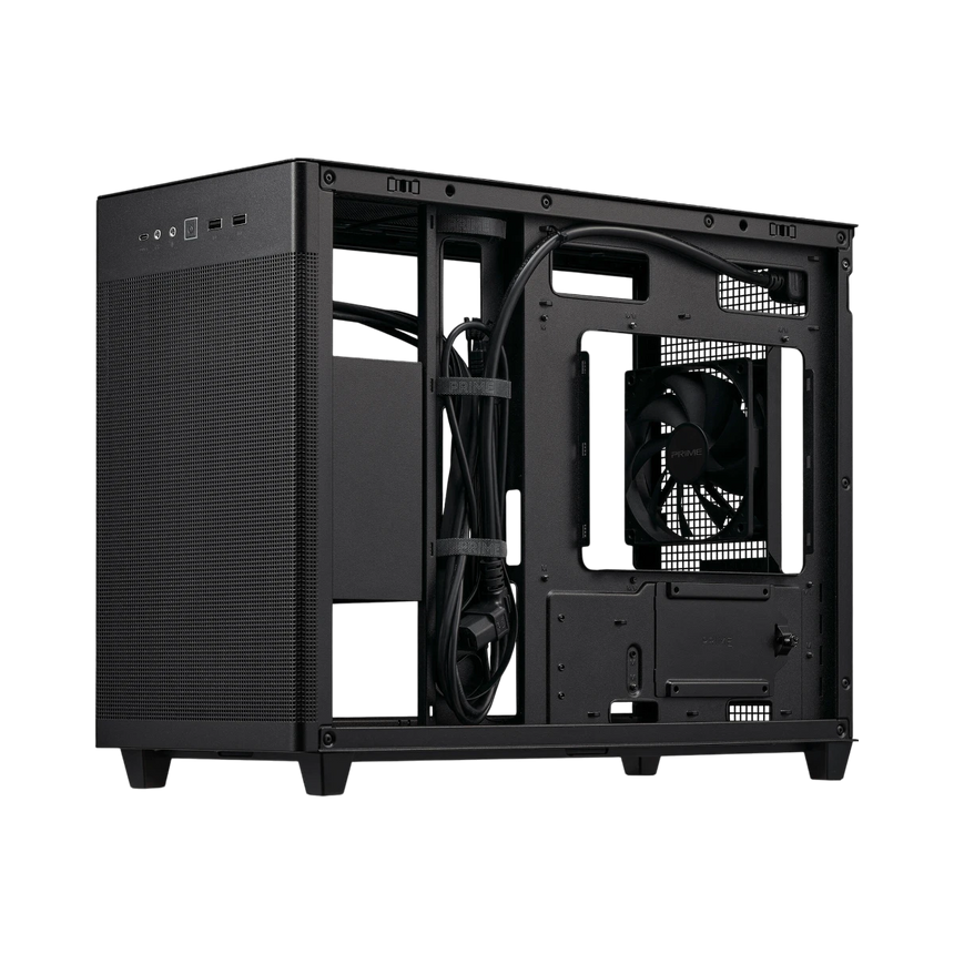 ASUS Prime AP201 Micro-ATX Case (Black, Tempered Glass) — Being Shipped