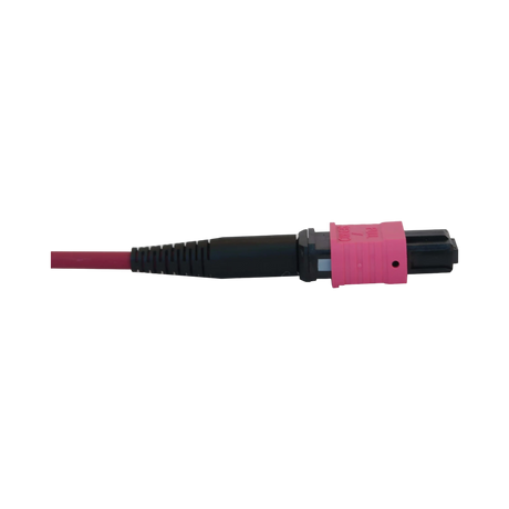 Tripp Lite 40/100/400G Multimode 50/125 OM4 Fiber Optic Cable (3x8F MTP/MPO-PC F/F), LSZH, Magenta, 23m (75.5 ft.) — Being Shipped