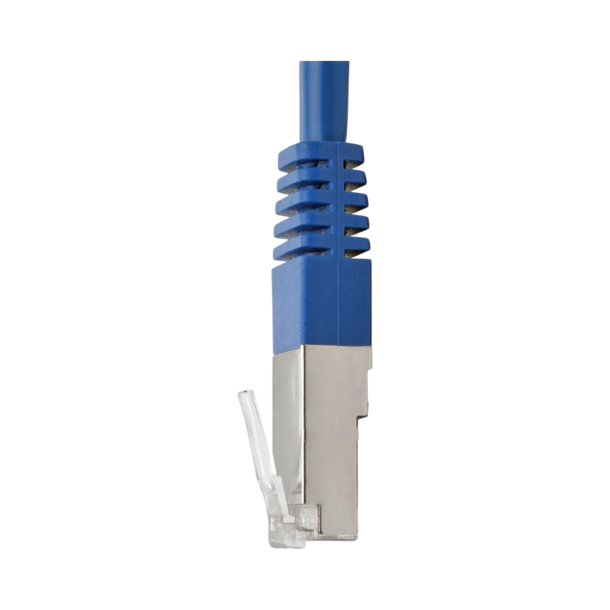 Tripp Lite Cat5e 350 MHz Molded Shielded (STP) Ethernet Cable (RJ45 M/M), PoE, Blue, 6 ft. (1.83 m) — Being Shipped