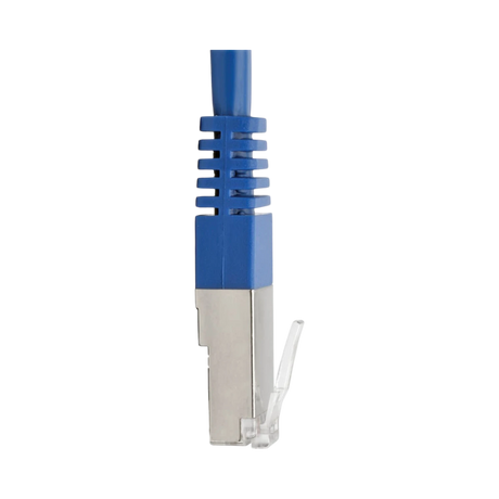 Tripp Lite Cat5e 350 MHz Molded Shielded (STP) Ethernet Cable (RJ45 M/M), PoE, Blue, 6 ft. (1.83 m) — Being Shipped