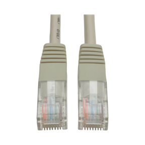 Tripp Lite Cat5e 350 MHz Molded (UTP) Ethernet Cable (RJ45 M/M), PoE, Gray, 10 ft. (3.05 m) — Being Shipped