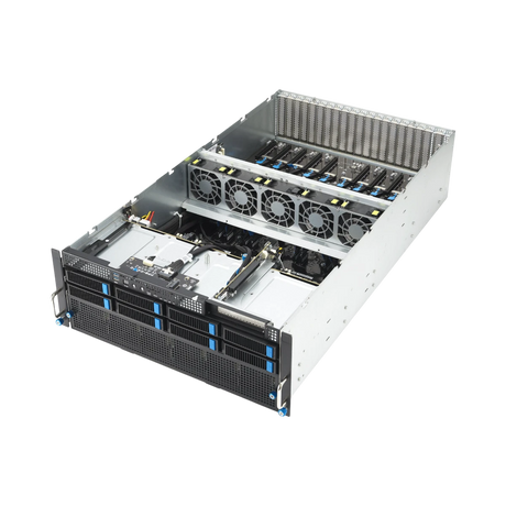 ASUS Rack-Mountable 4U Server Intel Xeon Silver 4410Y, 64GB RAM, 480GB SSD — Being Shipped