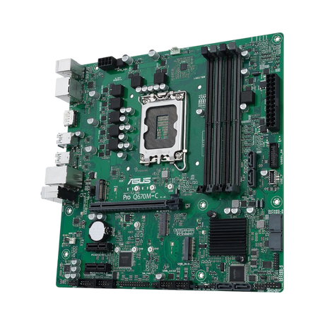 ASUS Pro Q670M-C-CSM LGA 1700 Micro-ATX Commercial Motherboard — Being Shipped