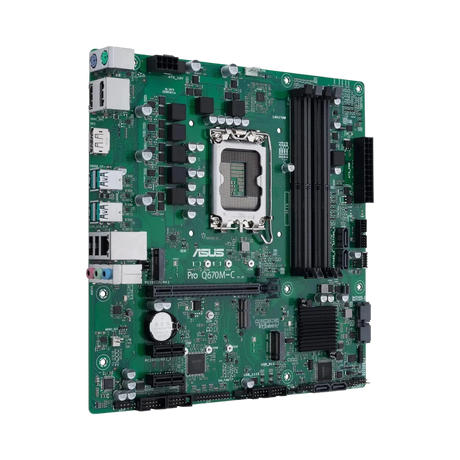 ASUS Pro Q670M-C-CSM LGA 1700 Micro-ATX Commercial Motherboard — Being Shipped