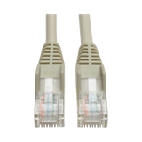 Tripp Lite Cat5e 350 MHz Snagless Molded (UTP) Ethernet Cable (RJ45 M/M), PoE, Gray, 75 ft. (22.86 m) — Being Shipped