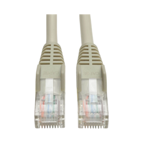 Tripp Lite Cat5e 350 MHz Snagless Molded (UTP) Ethernet Cable (RJ45 M/M), PoE, Gray, 75 ft. (22.86 m) — Being Shipped