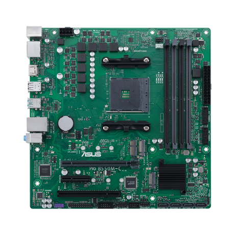 ASUS Pro B550M-C/CSM AM4 Micro-ATX Commercial Motherboard — Being Shipped