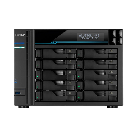 Asustor Lockerstor 10 10-Bay 8GB DDR4 RAM NAS Server Enclosure — Being Shipped