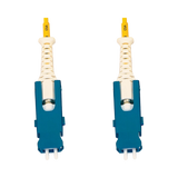 Tripp Lite 400G Singlemode 9/125 OS2 Fiber Optic Cable (Duplex SN-UPC M/M), LSZH, Yellow, 5m (16.4 ft.) — Being Shipped