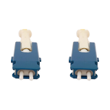 Tripp Lite 400G Singlemode 9/125 OS2 Fiber Optic Cable (Duplex SN-UPC M/M), LSZH, Yellow, 5m (16.4 ft.) — Being Shipped