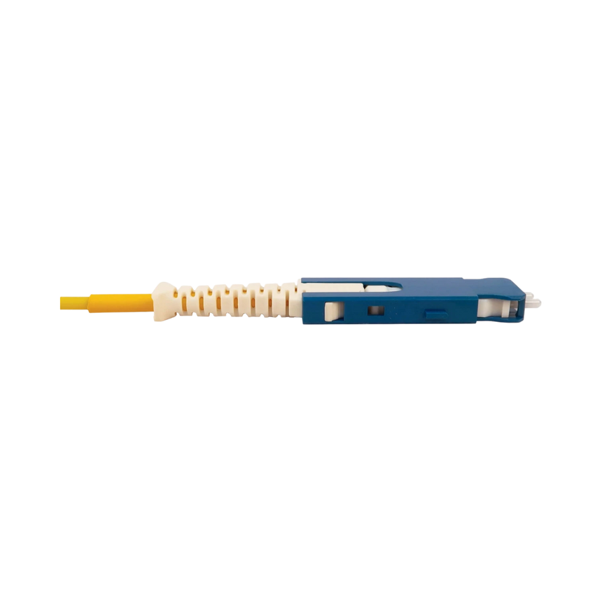 Tripp Lite 400G Singlemode 9/125 OS2 Fiber Optic Cable (Duplex SN-UPC M/M), LSZH, Yellow, 5m (16.4 ft.) — Being Shipped