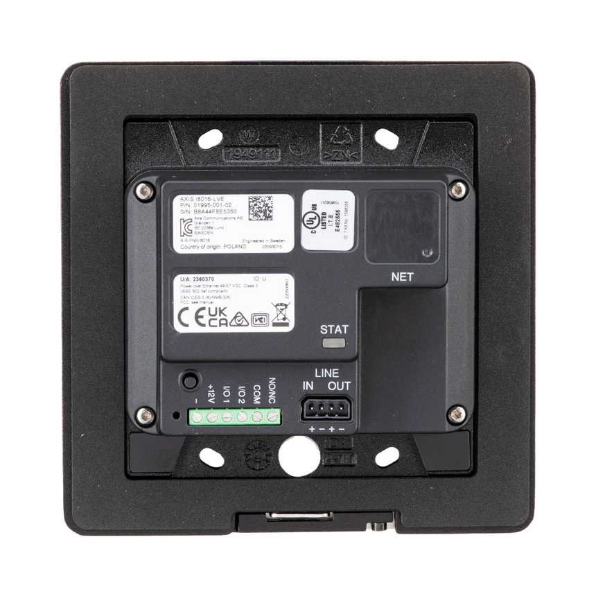 Axis I8016-LVE Network Video Intercom — Being Shipped