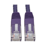 Tripp Lite Cat6 Gigabit Molded (UTP) Ethernet Cable (RJ45 M/M), PoE, Purple, 6 ft. (1.83 m) — Being Shipped