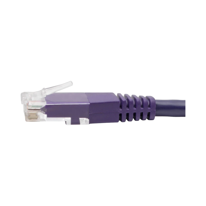 Tripp Lite Cat6 Gigabit Molded (UTP) Ethernet Cable (RJ45 M/M), PoE, Purple, 6 ft. (1.83 m) — Being Shipped