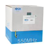 Tripp Lite Cat6 Gigabit Solid Core UTP PVC Bulk Ethernet Cable, Yellow, 1000 ft. (304.8 m), TAA — Being Shipped