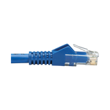 Tripp Lite Cat6 Gigabit Snagless Molded UTP Ethernet Cable (RJ45 M/M), PoE, CMR-LP, Blue, 30 ft. (9.14 m), TAA — Being Shipped