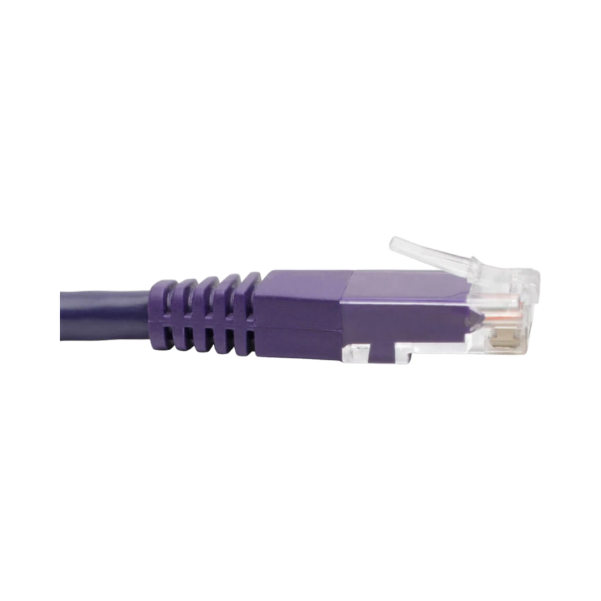 Tripp Lite Cat6 Gigabit Molded (UTP) Ethernet Cable (RJ45 M/M), PoE, Purple, 20 ft. (6.09 m) — Being Shipped