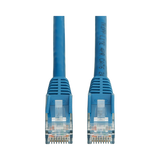 Tripp Lite Cat6 Gigabit Snagless Molded UTP Ethernet Cable (RJ45 M/M), PoE, LSZH, Blue, 15 m (49.2 ft.) — Being Shipped