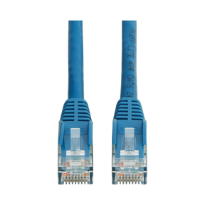 Tripp Lite Cat6 Gigabit Snagless Molded UTP Ethernet Cable (RJ45 M/M), PoE, LSZH, Blue, 15 m (49.2 ft.) — Being Shipped