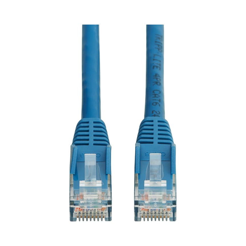 Tripp Lite Cat6 Gigabit Snagless Molded UTP Ethernet Cable (RJ45 M/M), PoE, LSZH, Blue, 15 m (49.2 ft.) — Being Shipped