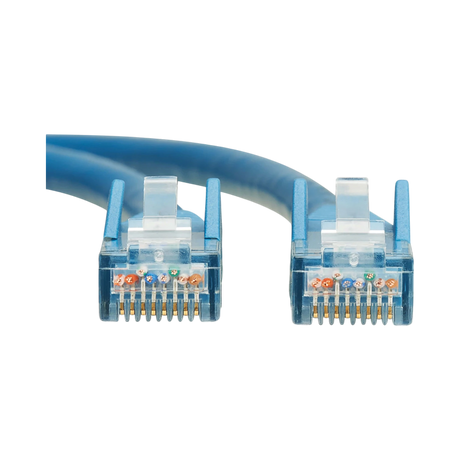 Tripp Lite Cat6 Gigabit Snagless Molded UTP Ethernet Cable (RJ45 M/M), PoE, LSZH, Blue, 15 m (49.2 ft.) — Being Shipped