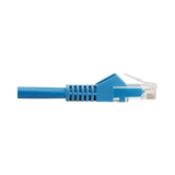 Tripp Lite Cat6 Gigabit Snagless Molded UTP Ethernet Cable (RJ45 M/M), PoE, LSZH, Blue, 15 m (49.2 ft.) — Being Shipped