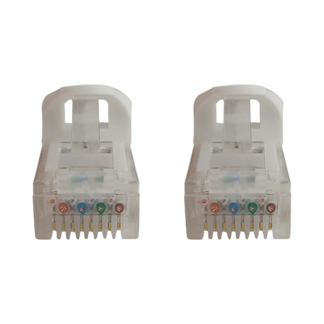 Tripp Lite Cat6a 10G Snagless Molded UTP Ethernet Cable (RJ45 M/M), PoE, White, 6 in. (15 cm) — Being Shipped