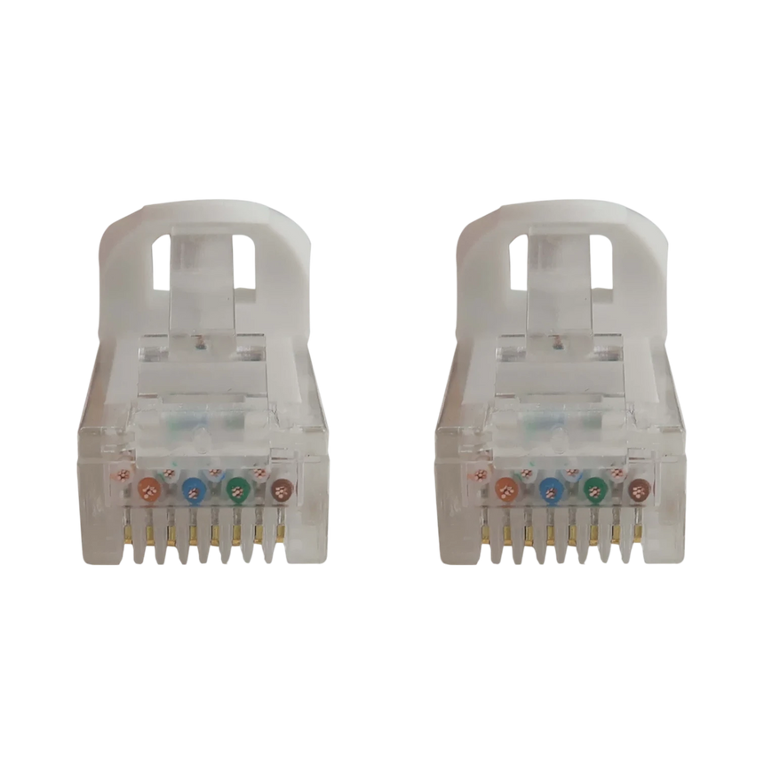 Tripp Lite Cat6a 10G Snagless Molded UTP Ethernet Cable (RJ45 M/M), PoE, White, 6 in. (15 cm) — Being Shipped