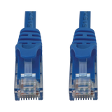 Tripp Lite Cat6a 10G Snagless Molded UTP Ethernet Cable (RJ45 M/M), PoE, Blue, 50 ft. (15.2 m) — Being Shipped