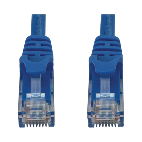 Tripp Lite Cat6a 10G Snagless Molded UTP Ethernet Cable (RJ45 M/M), PoE, Blue, 50 ft. (15.2 m) — Being Shipped