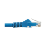Tripp Lite Cat6 Gigabit Snagless Molded UTP Ethernet Cable (RJ45 M/M), PoE, LSZH, Blue, 0.5 m (1.6 ft.) — Being Shipped