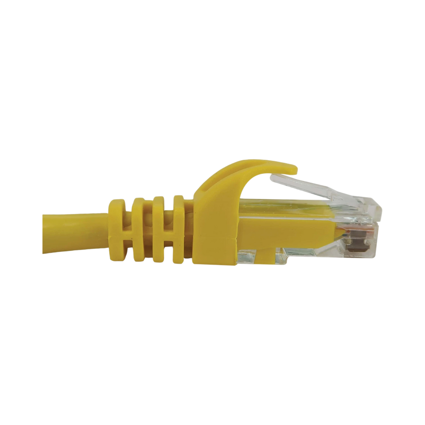 Tripp Lite Cat6a 10G Snagless Molded UTP Ethernet Cable (RJ45 M/M), PoE, Yellow, 25 ft. (7.6 m) — Being Shipped