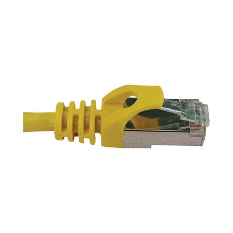 Tripp Lite Cat6a 10G Snagless Shielded Slim STP Ethernet Cable (RJ45 M/M), PoE, Yellow, 5 ft. (1.5 m) — Being Shipped