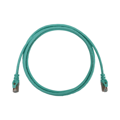 Tripp Lite Cat6a 10G Snagless Shielded Slim STP Ethernet Cable (RJ45 M/M), PoE, Aqua, 5 ft. (1.5 m) — Being Shipped