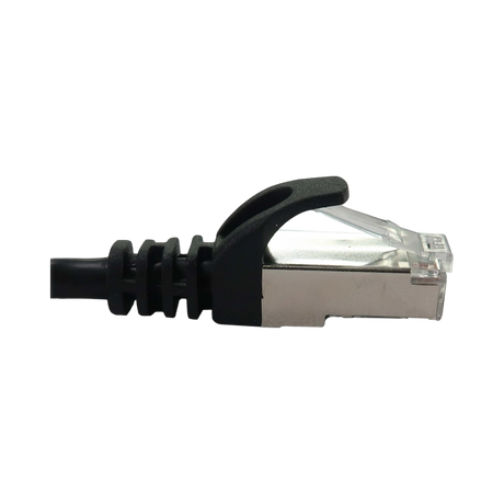 Tripp Lite Cat6a 10G Snagless Shielded Slim STP Ethernet Cable (RJ45 M/M), PoE, Black, 25 ft. (7.6 m) — Being Shipped