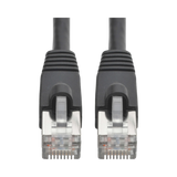 Tripp Lite Cat6a 10G Snagless Shielded STP Ethernet Cable (RJ45 M/M), PoE, Black, 12 ft. (3.66 m) — Being Shipped