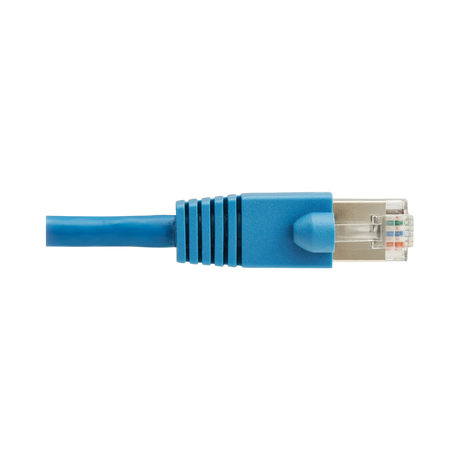 Tripp Lite Cat8 40G Snagless SSTP Ethernet Cable (RJ45 M/M), PoE, LSZH, Blue, 15 m (49.2 ft.) — Being Shipped