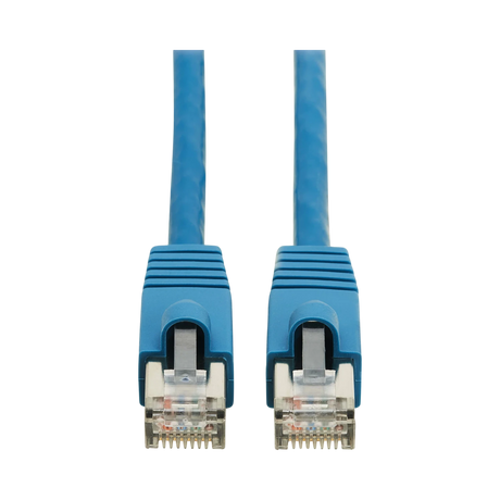 Tripp Lite Cat8 40G Snagless SSTP Ethernet Cable (RJ45 M/M), PoE, LSZH, Blue, 15 m (49.2 ft.) — Being Shipped