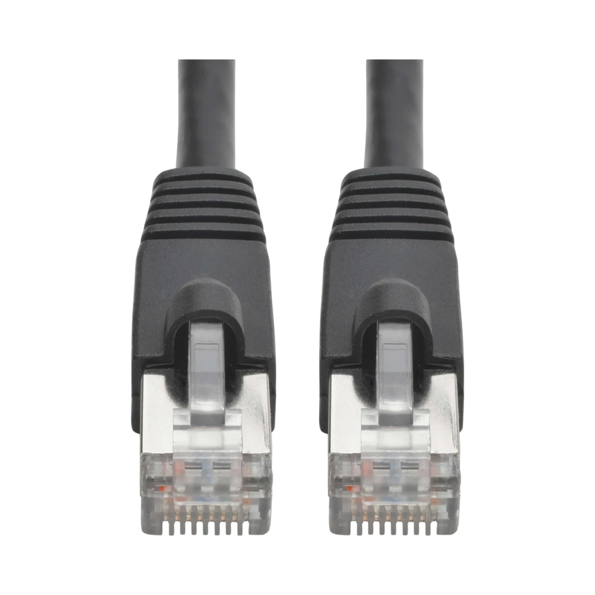 Tripp Lite Cat6a 10G Snagless Shielded STP Ethernet Cable (RJ45 M/M), PoE, Black, 30 ft. (9.14 m) — Being Shipped