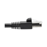 Tripp Lite Cat6a 10G Snagless Shielded STP Ethernet Cable (RJ45 M/M), PoE, Black, 30 ft. (9.14 m) — Being Shipped
