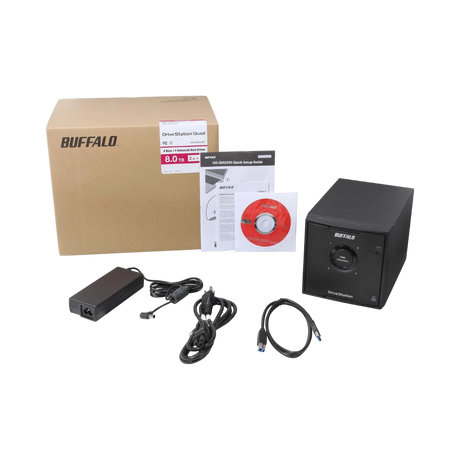 Buffalo DriveStation Quad 8TB 4-Bay USB 3.0 RAID Array (4 x 2TB) — Being Shipped