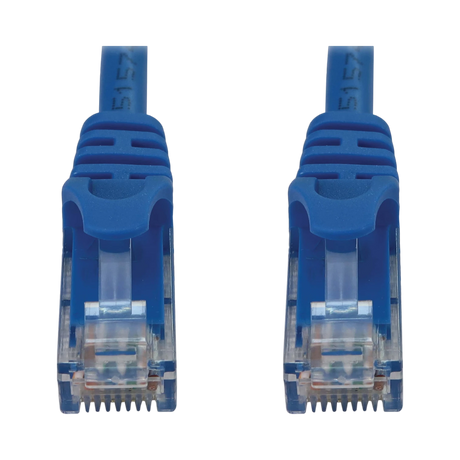 Tripp Lite Cat6a 10G Snagless Molded UTP Ethernet Cable (RJ45 M/M), PoE, Blue, 25 ft. (7.6 m) — Being Shipped