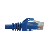 Tripp Lite Cat6a 10G Snagless Molded UTP Ethernet Cable (RJ45 M/M), PoE, Blue, 25 ft. (7.6 m) — Being Shipped